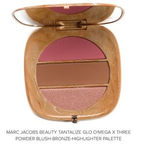 Marc Jacobs Limited Edition Blush-Bronze-Highlight Palette - Tantalize Glo